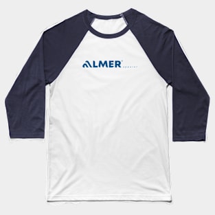 Almer Apparel Old Font Dark Baseball T-Shirt